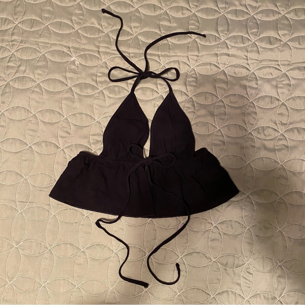 SHEIN Black Cotton Top